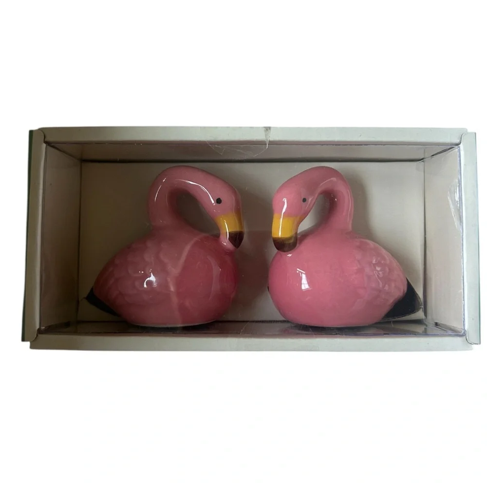 Flamingo Novelty Salt & Pepper Shakers
